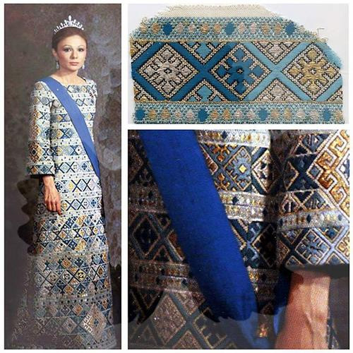 dresses decorated with Embroidery