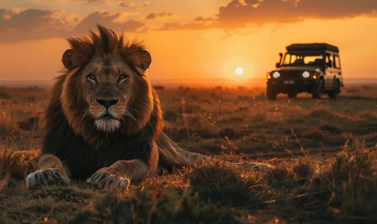 Serengeti-safari-sunset